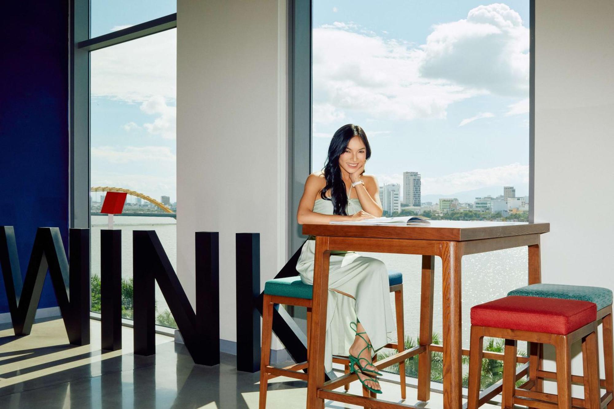 Wink Icon Hotel Danang Riverside - Luxury Suites - 24Hrs Stay & Rooftop Pool Bar Exterior foto